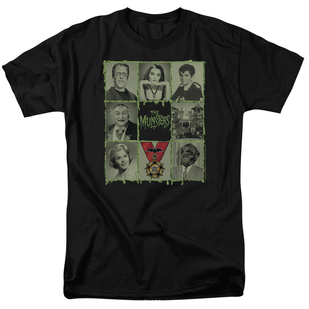 The Munsters/blocks-s/s Adult 18/1-black
