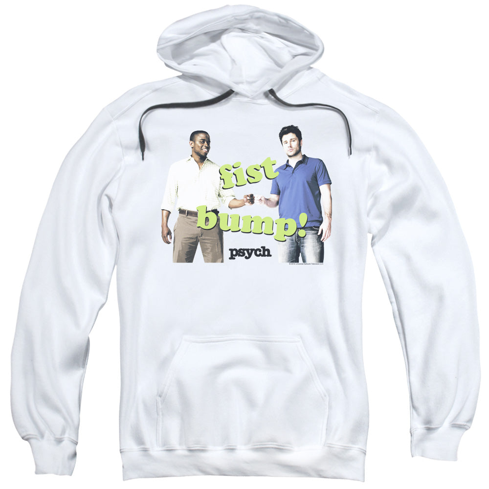 Psych/bump It-adult Pull-over Hoodie-white