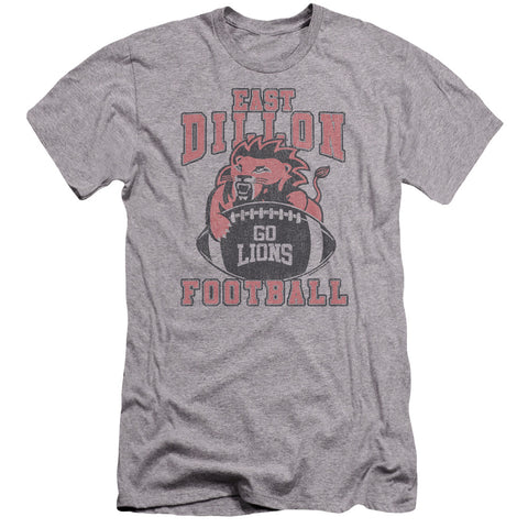 Friday Night Lights/go Lions-premuim Canvas Adult Slim Fit 30/1-athletic Heather