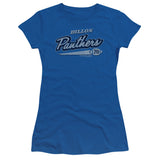 Juniors Sheer Cap Sleeve