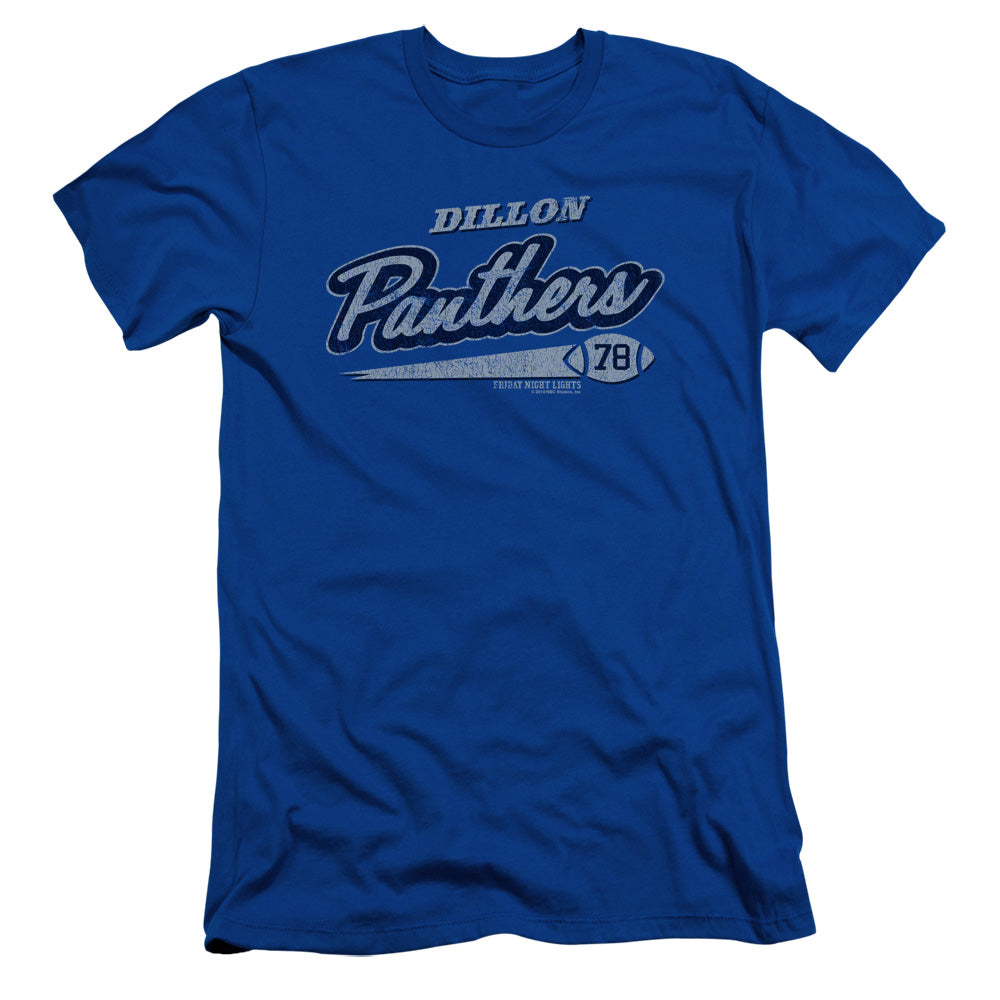 Friday Night Lights/panthers 78 - S/s Adult 30/1 - Royal - Lg - Royal Blue