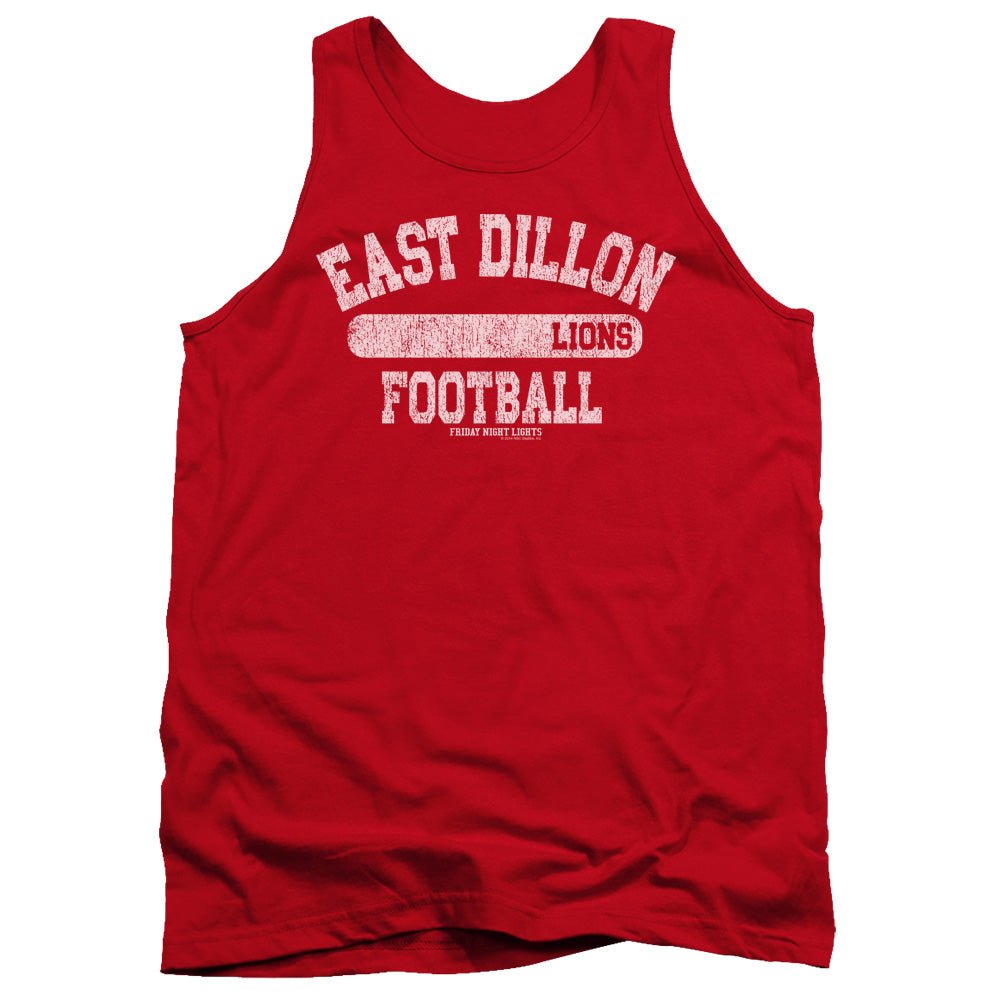 Friday Night Lights/lions Pill Box - Adult Tank - Red - Sm - Red
