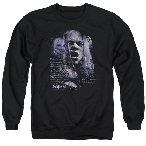 Grimm/lady Hexenbeast - Adult Crewneck Sweatshirt - Black