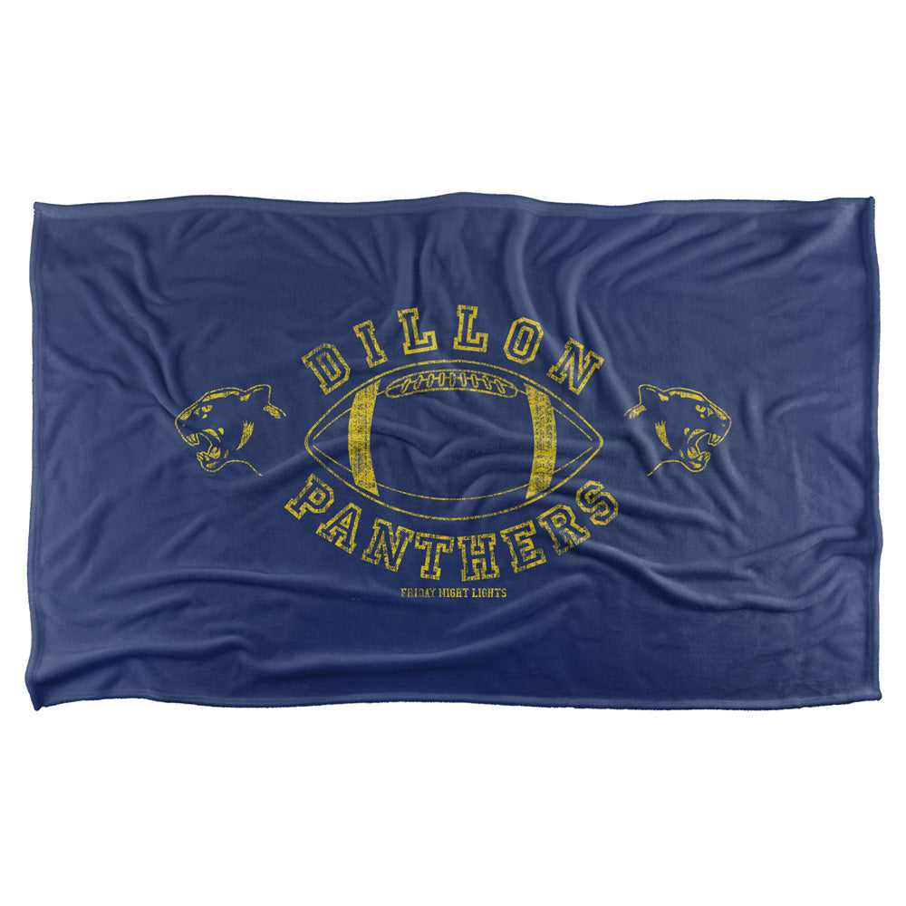 Friday Night Lights/dillon Panthers-silky Touch Blanket-white