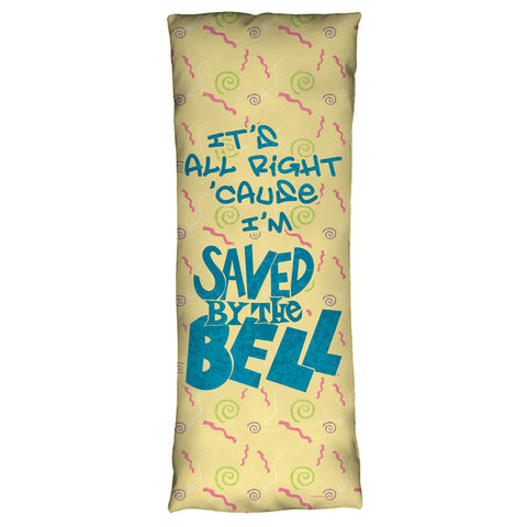 SAVED BY THE BELL-ALL RIGHT - MICROFIBER BODY PILLOW - 18x54