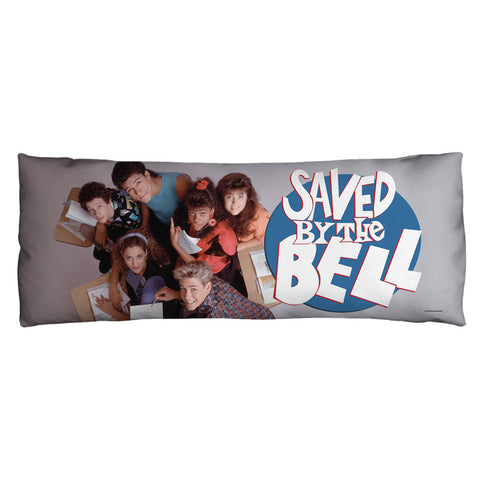 SAVED BY THE BELL-GROUP SHOT - MICROFIBER BODY PILLOW - 18x54
