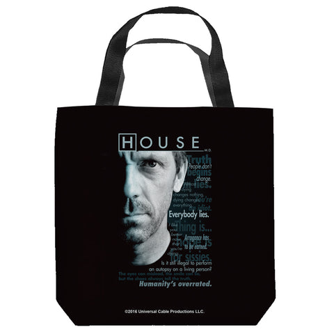 HOUSE-HOUSEISMS - TOTE BAG - 16x16