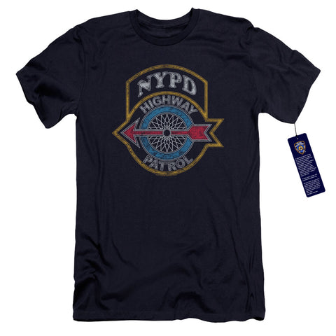 New York City/highway Patrol-hbo S/s Adult 30/1-navy