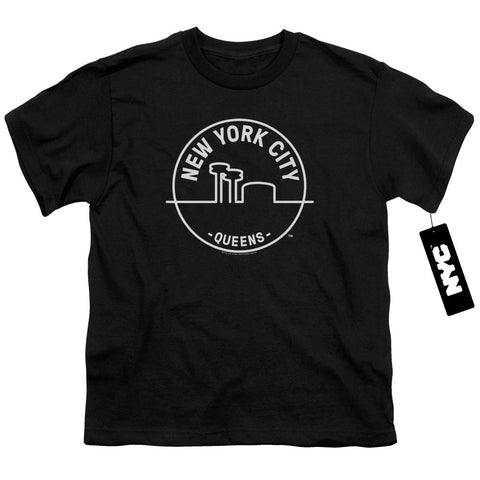 New York City/see Nyc Queens-s/s Youth 18/1-black