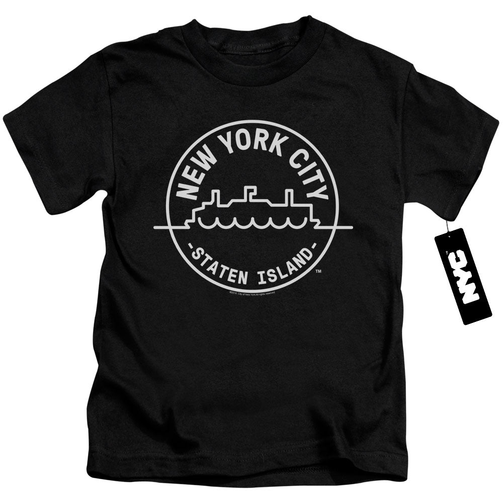 New York City/see Nyc Staten Island-s/s Juvenile 18/1-black