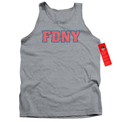 New York City/fdny-adult Tank-athletic Heather