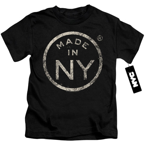 New York City/ny Made-s/s Juvenile 18/1-black