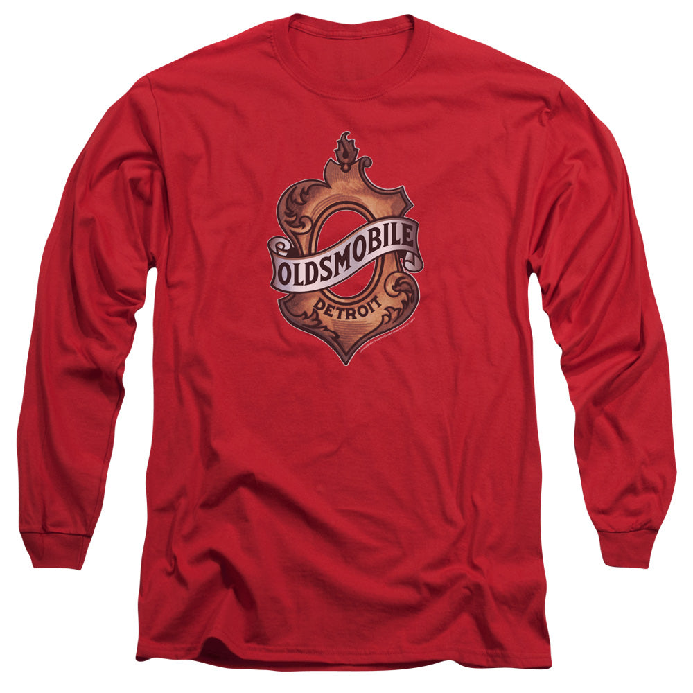 Oldsmobile/detroit Emblem-l/s Adult 18/1-red