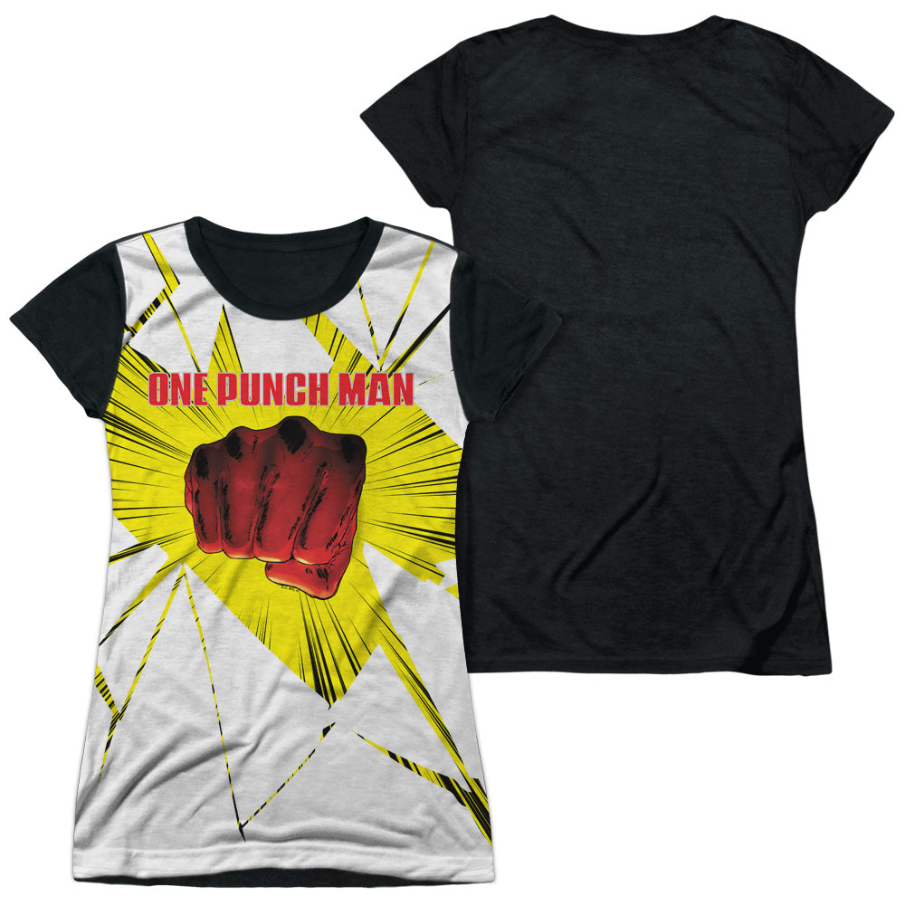 Junior Cap Sleeve 100% Poly Black Back