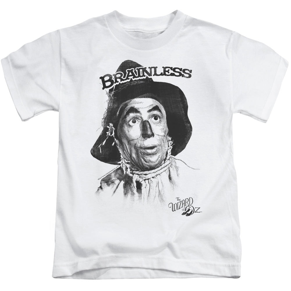 Wizard Of Oz/brainless-s/s Juvenile 18/1-white