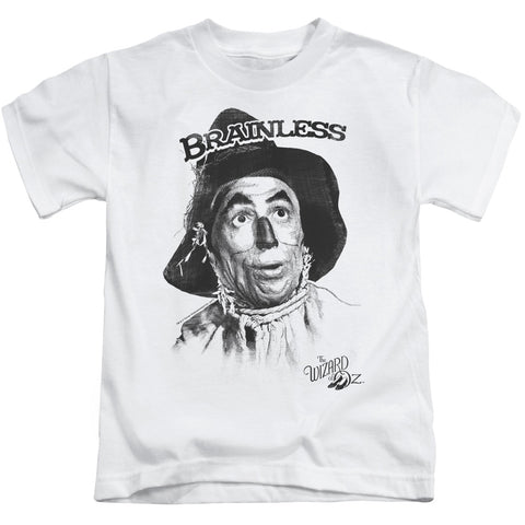 Wizard Of Oz/brainless-s/s Juvenile 18/1-white
