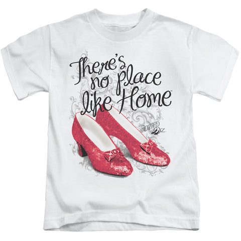 Wizard Of Oz/ruby Slippers-s/s Juvenile 18/1-white
