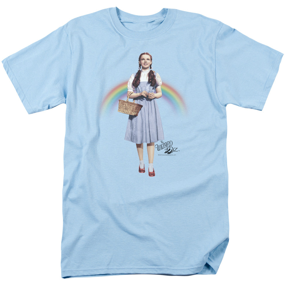 Wizard Of Oz/over The Rainbow-s/s Adult 18/1-light Blue