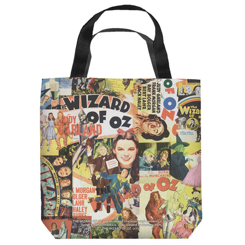 WIZARD OF OZ-COLLAGE - TOTE BAG - 9x9