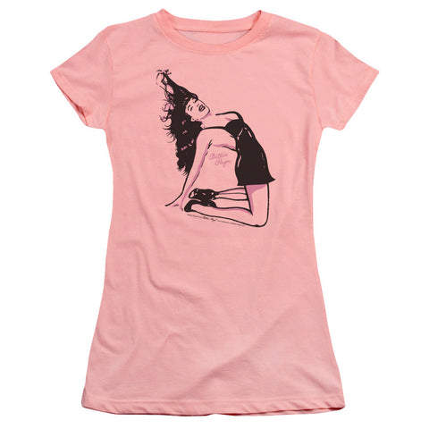 Premium Juniors Sheer Cap Sleeve