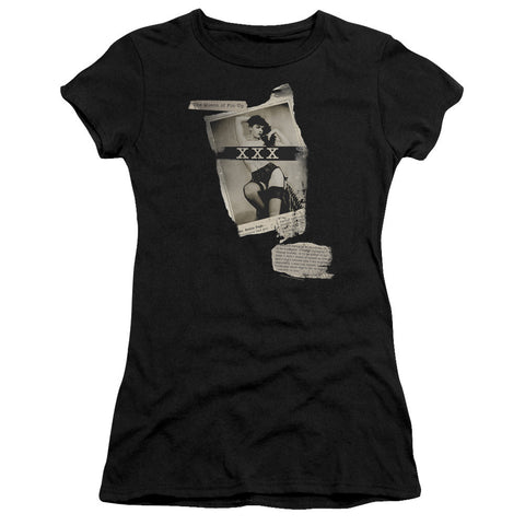 Premium Juniors Sheer Cap Sleeve