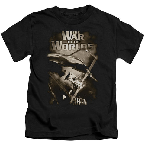 War Of The Worlds/death Rays - S/s Juvenile 18/1 - Black
