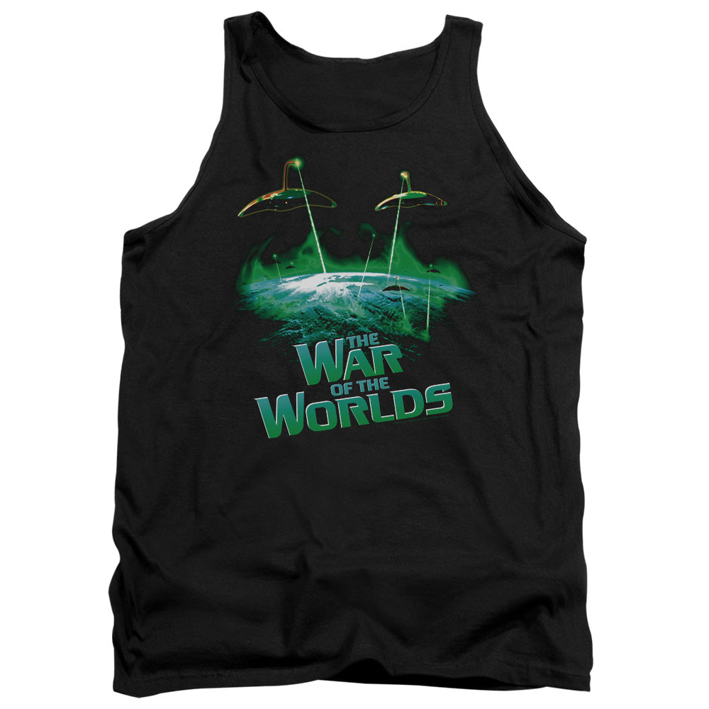 War Worlds/global Attack - Adult Tank - Black