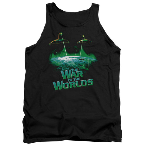 War Worlds/global Attack - Adult Tank - Black