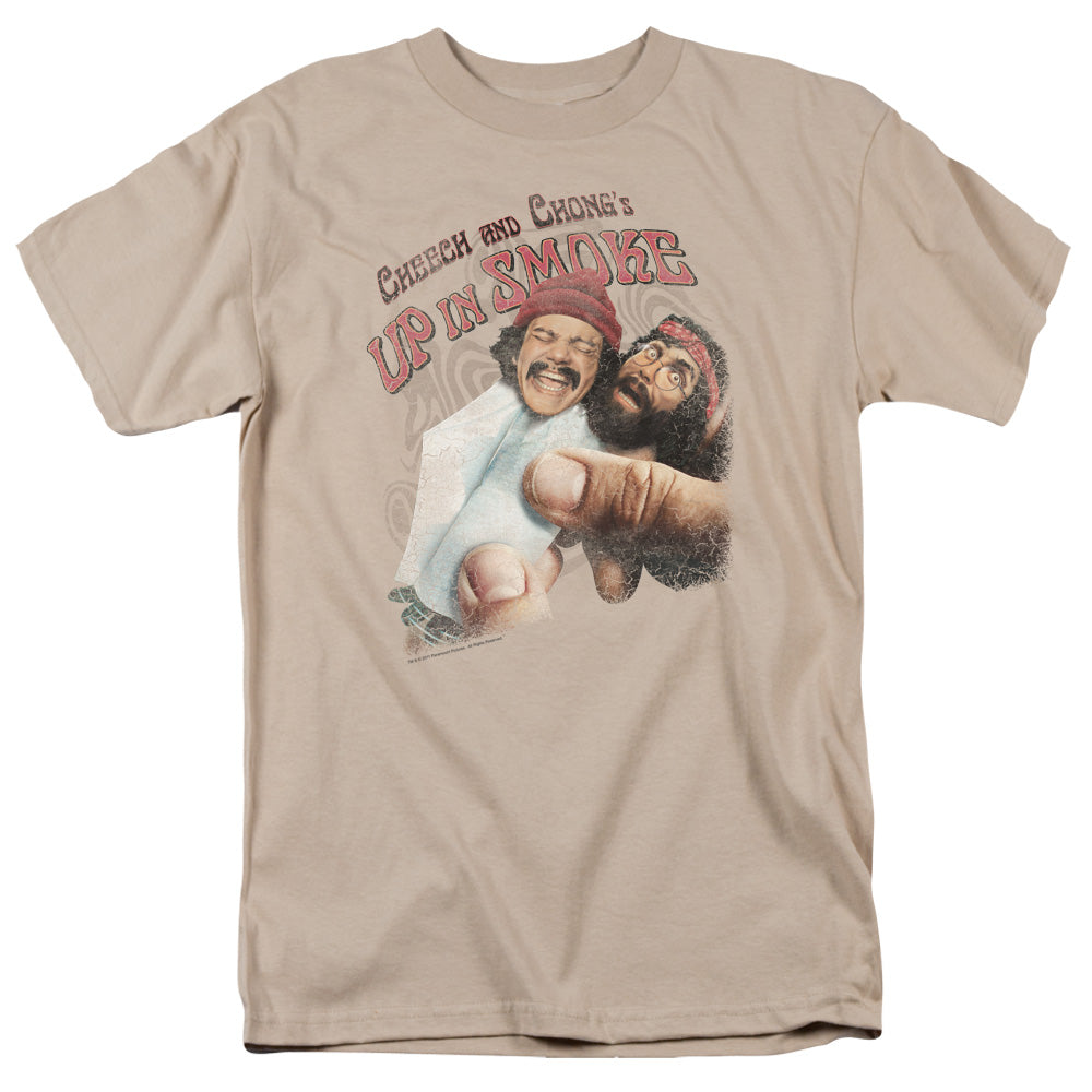 Up In Smoke/rolled Up - S/s Adult 18/1 - Sand