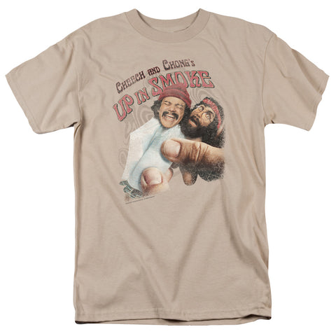 Up In Smoke/rolled Up - S/s Adult 18/1 - Sand