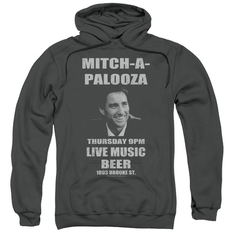Old School/mitchapalooza-adult Pull-over Hoodie-charcoal