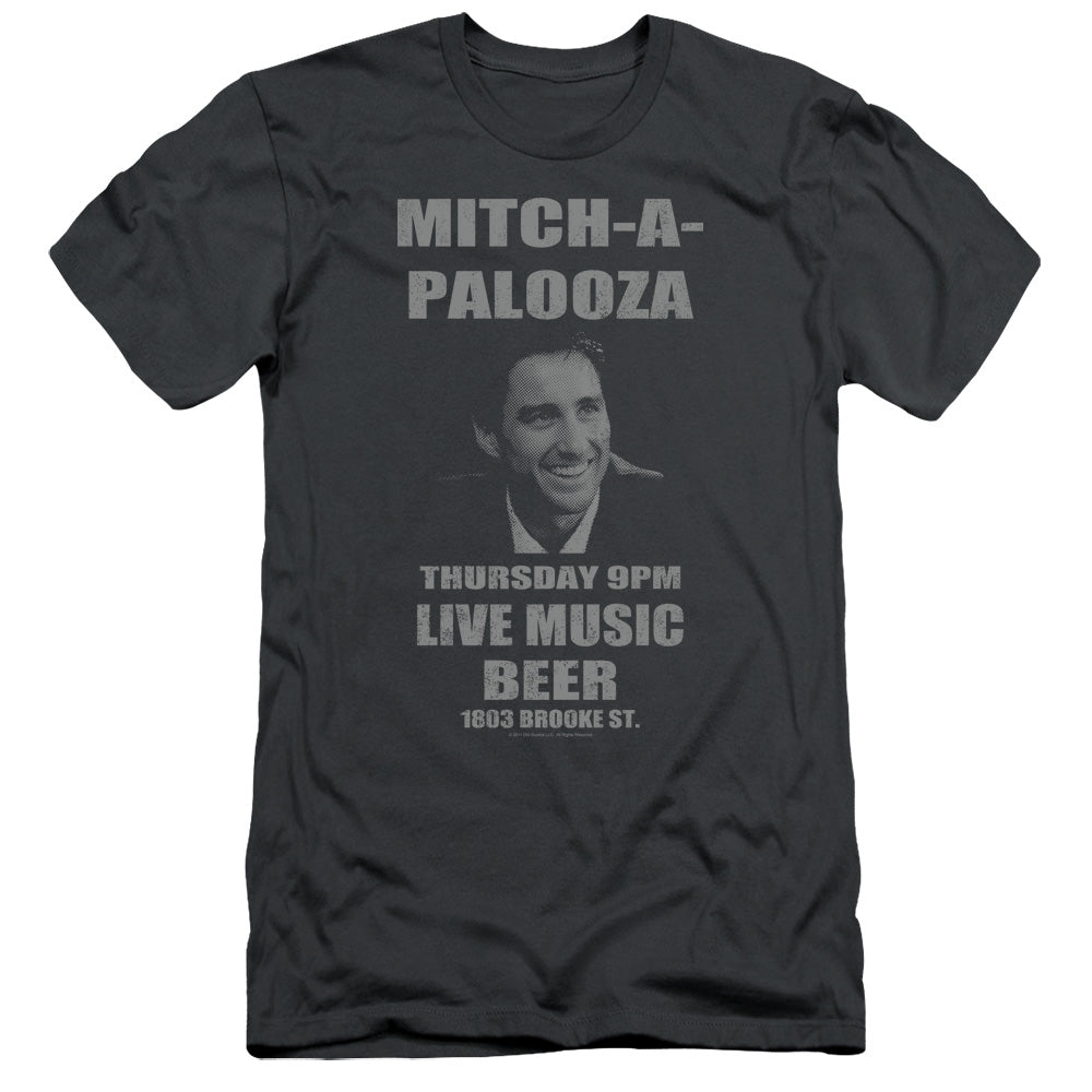 Old School/mitchapalooza - S/s Adult 30/1 - Charcoal