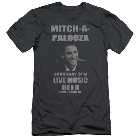 Old School/mitchapalooza - S/s Adult 30/1 - Charcoal