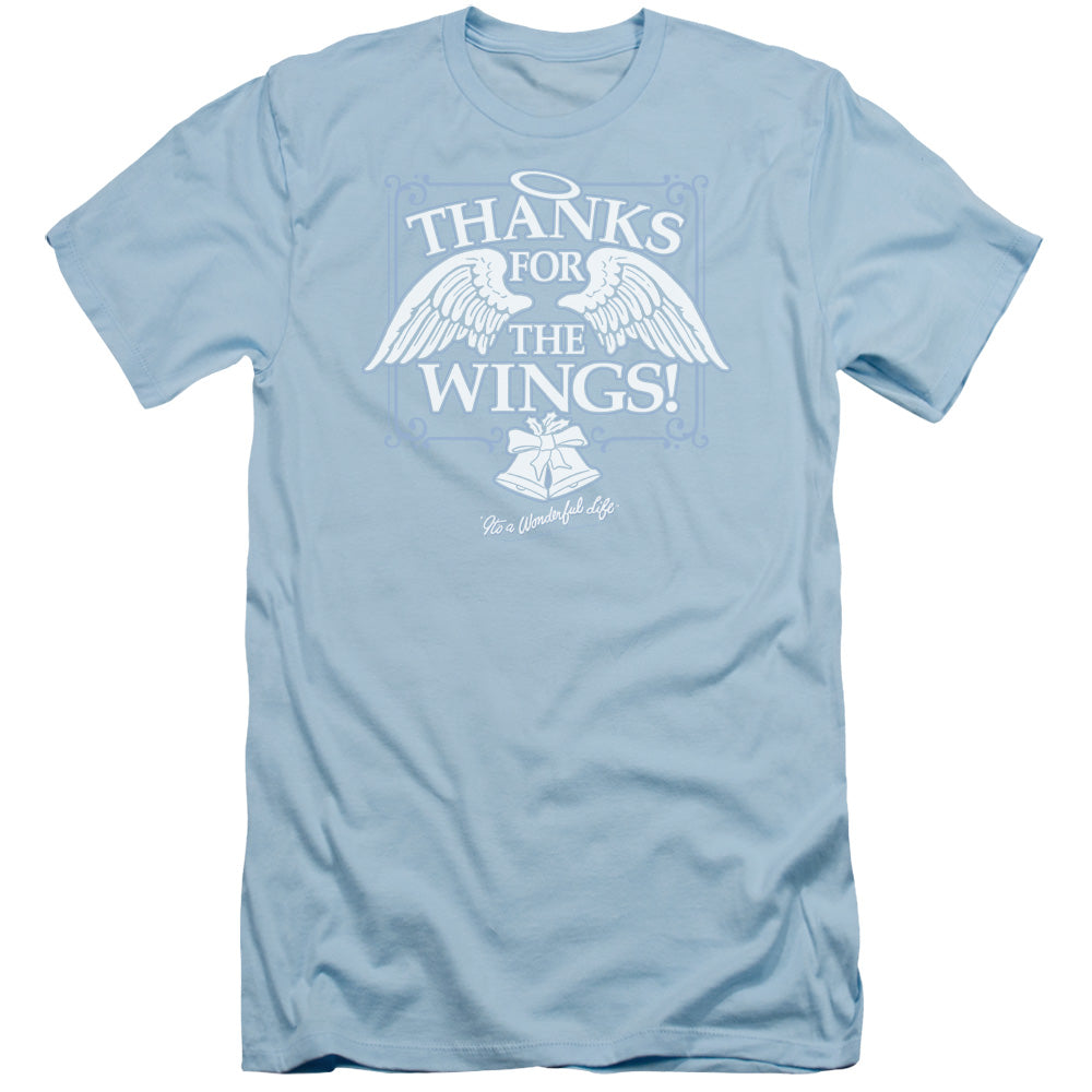 Its A Wonderful Life/dear George-s/s Adult 30/1-light Blue