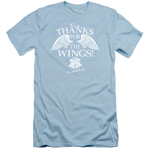 Its A Wonderful Life/dear George-s/s Adult 30/1-light Blue