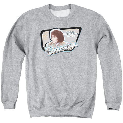 Ferris Bueller/grace - Adult Crewneck Sweatshirt - Athletic Heather