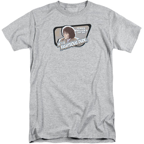 Ferris Bueller/grace-s/s Adult Tall-athletic Heather