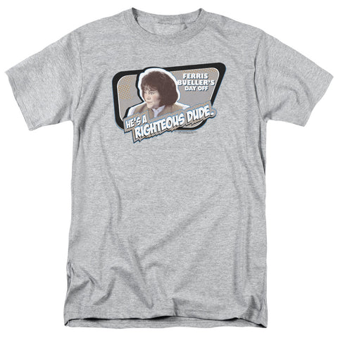 Ferris Bueller/grace - S/s Adult 18/1 - Athletic Heather