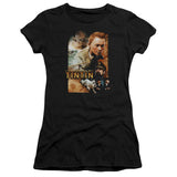 Premium Juniors Sheer Cap Sleeve
