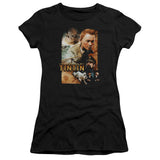 Premium Juniors Sheer Cap Sleeve