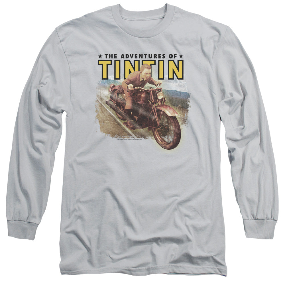 Tintin/open Road - L/s Adult 18/1 - Silver