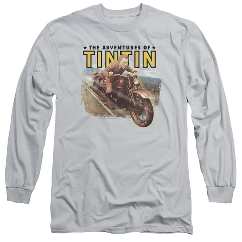 Tintin/open Road - L/s Adult 18/1 - Silver