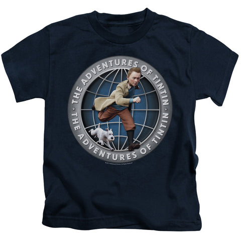 Tintin/globe - S/s Juvenile 18/1 - Navy