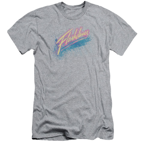 Flashdance/spray Logo - S/s Adult 30/1 - Athletic Heather