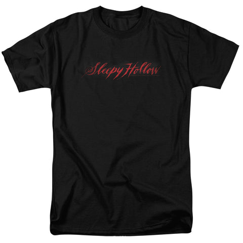 Sleepy Hollow/logo - S/s Adult 18/1 - Black