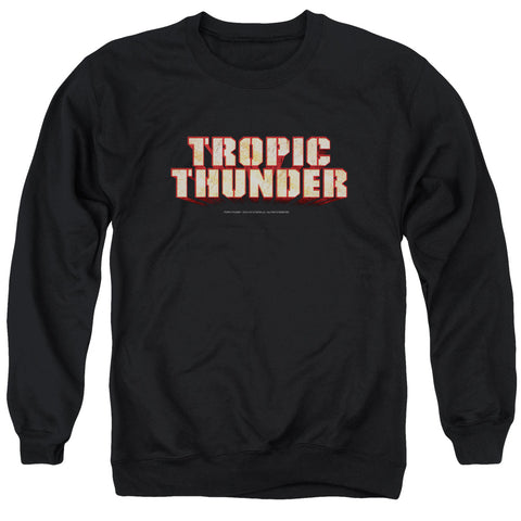 Tropic Thunder/title - Adult Crewneck Sweatshirt - Black