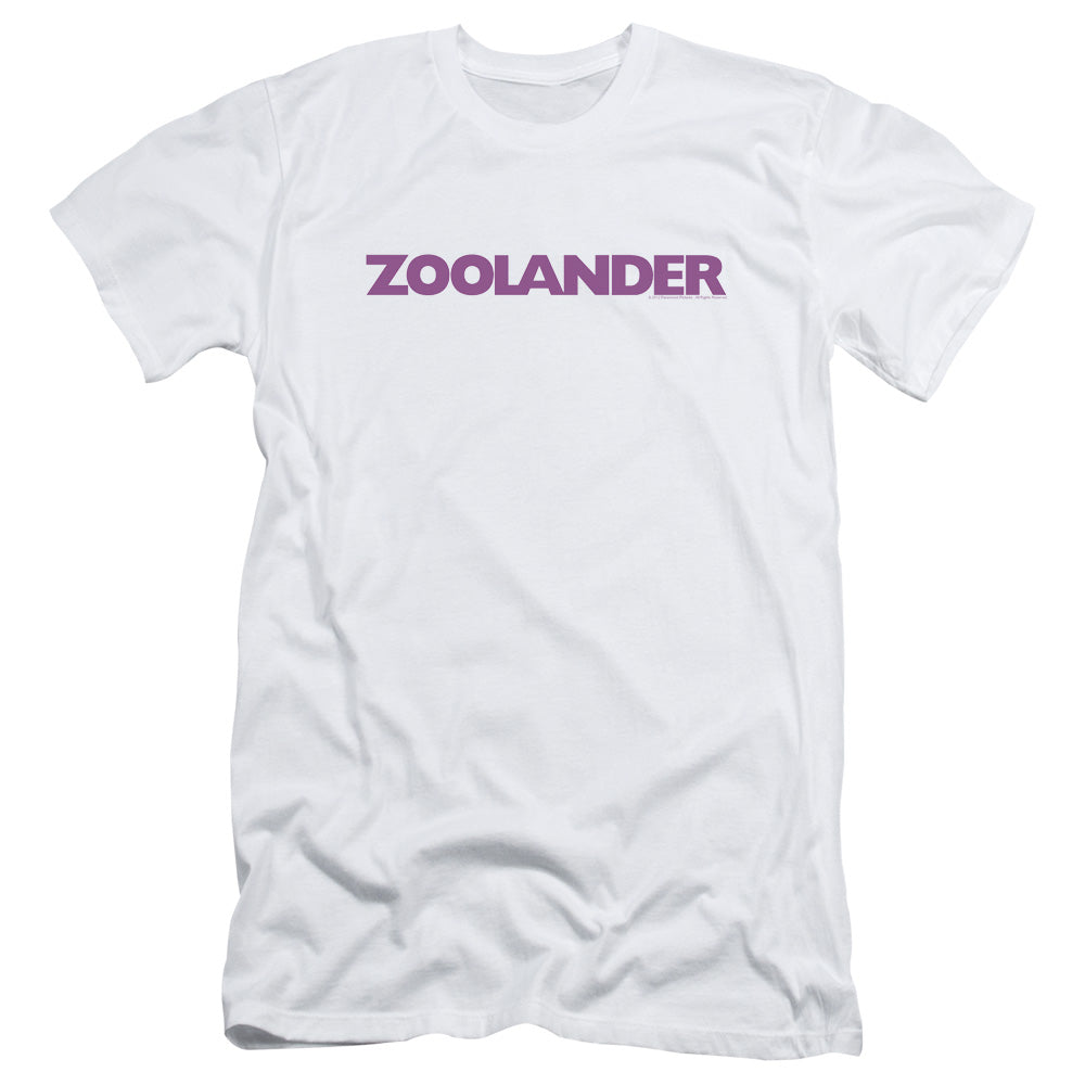 Zoolander/logo - S/s Adult 30/1 - White