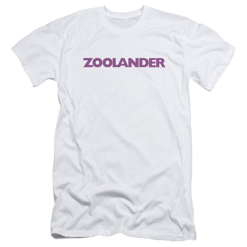 Zoolander/logo - S/s Adult 30/1 - White