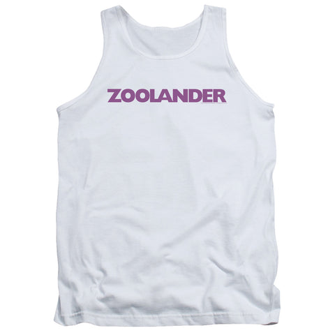 Zoolander/logo - Adult Tank - White