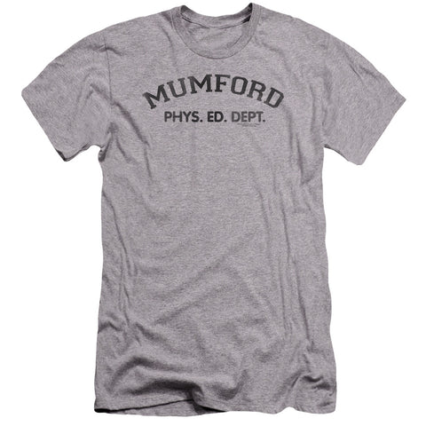 Beverly Hills Cop/mumford-premuim Canvas Adult Slim Fit 30/1-athletic Heather